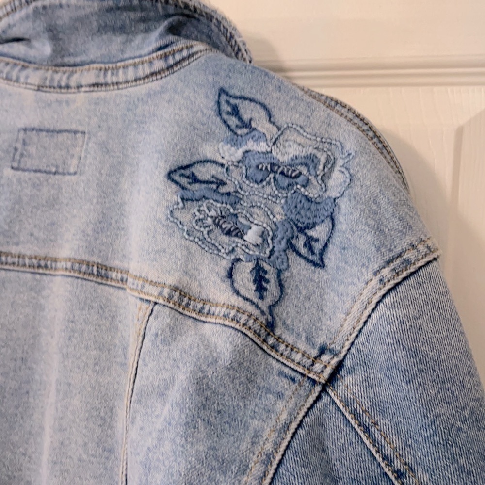 Embroidered Jean Jacket - Picture 5 of 5